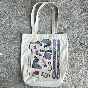Sun Valley cotton tote bag